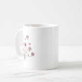 Valentines Ekg führt Cheat Sheet Telemetrie Kaffeetasse (Vorderseite Links)