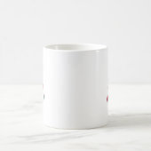 Valentines Ekg führt Cheat Sheet Telemetrie Kaffeetasse (Mittel)