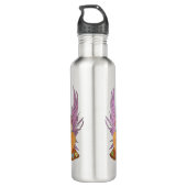 Valentines Faerie Edelstahlflasche (Rückseite)