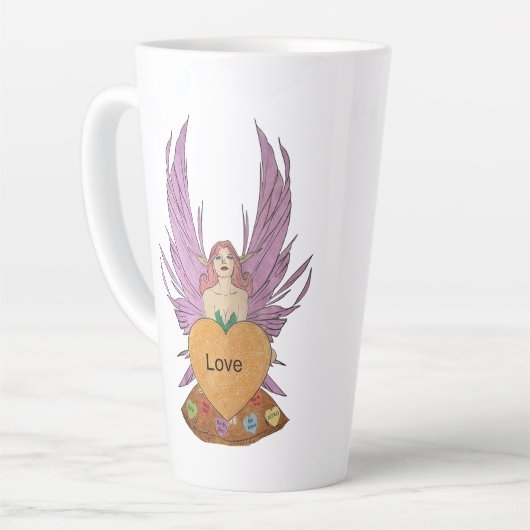 Valentines Faerie Milchtasse (Linke Ecke)
