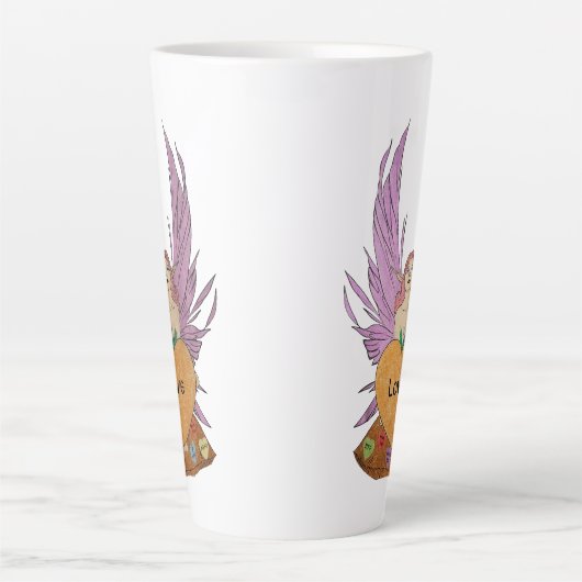 Valentines Faerie Milchtasse (Vorderseite)