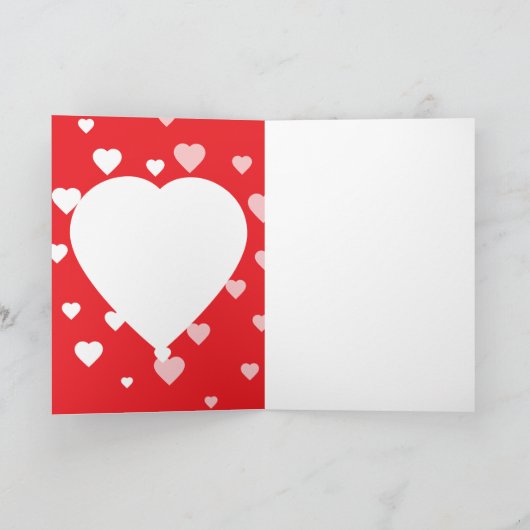 Valentine's Feiertagskarte (Innenseite)