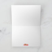 Valentine's for Best Friend, Cute Funny Vegetables Karte (Innenseite)