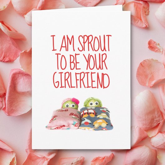 Valentine's for Vegan - Boyfriend Vegetable Funny Karte