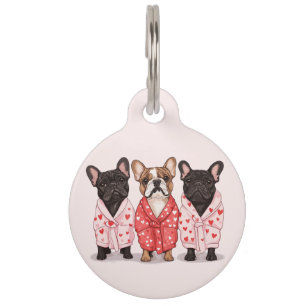 Valentines French Bulldog Haustiermarke