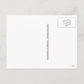 Valentines Frog Feiertagspostkarte (Rückseite)