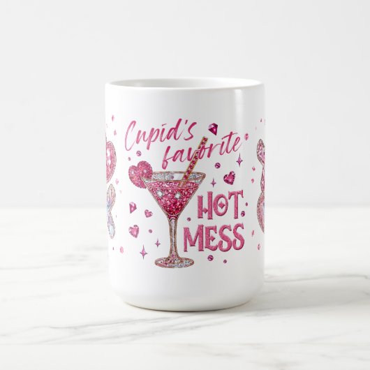 Valentine's Fun - "Cupids Favorite" Kaffeetasse (Mittel)