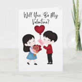 Valentine's Game of Thrones themed Proposal card Karte (Vorderseite)