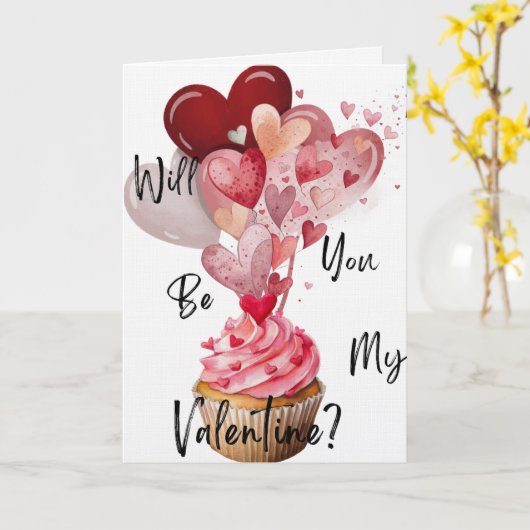 Valentine's Game of Thrones themed Proposal card Karte (Gelbe Blume)