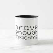 Valentines gift teacher thank you tasse (Zentrum)