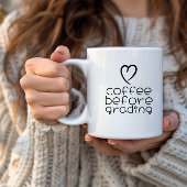 Valentines gift teacher thank you tasse