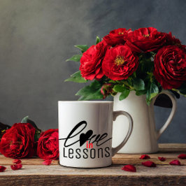 Valentines gift teacher thank you tasse