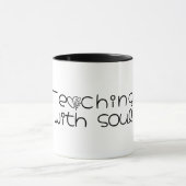 Valentines gift teacher thank you tasse (Zentrum)