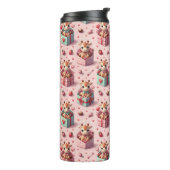 Valentine's Giraffes Thermosbecher (Nach links gedreht)