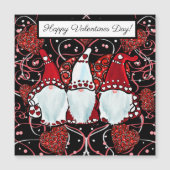 VALENTINES GNOMES MAGNETKARTE (Vorderseite)