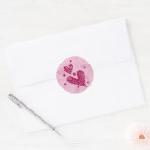 Valentine's Grunge Hearts Stickers (Umschlag)