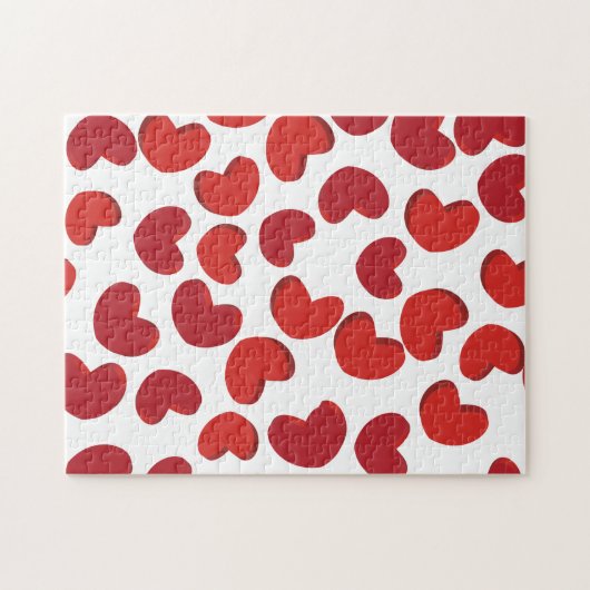 Valentines Hearts - #3 - Jigsaw Puzzle (Horizontal)