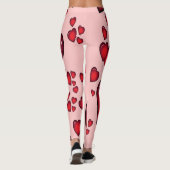 Valentines Hearts Leggings (Rückseite)