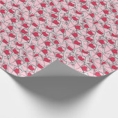 Valentine's Hearts on Enwickes Geschenkpapier (Ecke)