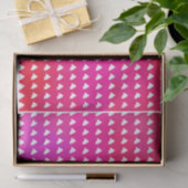 Valentines Hearts on Seidenpapier (Geschenk)