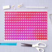Valentines Hearts on Seidenpapier (Handwerk)