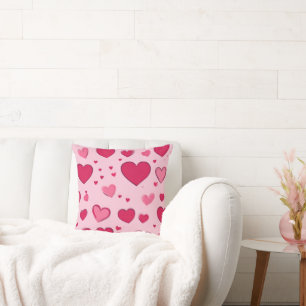 Valentines Hearts Pillow 01 Kissen