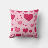Valentines Hearts Pillow 01 Kissen (Rückseite)