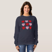 Valentines Hearts Sweatshirt (Vorne ganz)