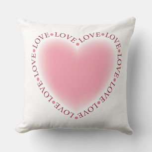 Valentines Herzklosett Kissen