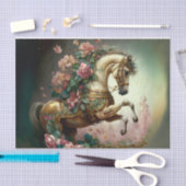 Valentines Horse Seidenpapier (Handwerk)