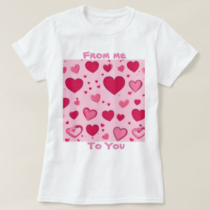 Valentines hört mich zu dir T - Shirt 01
