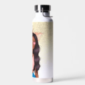 Valentines Imitate Glitzer Girl del Malcantone Trinkflasche (Links)