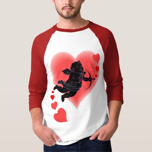 Valentine's Jersey Cupid Liebe Valentinin's Shirts (Vorderseite)