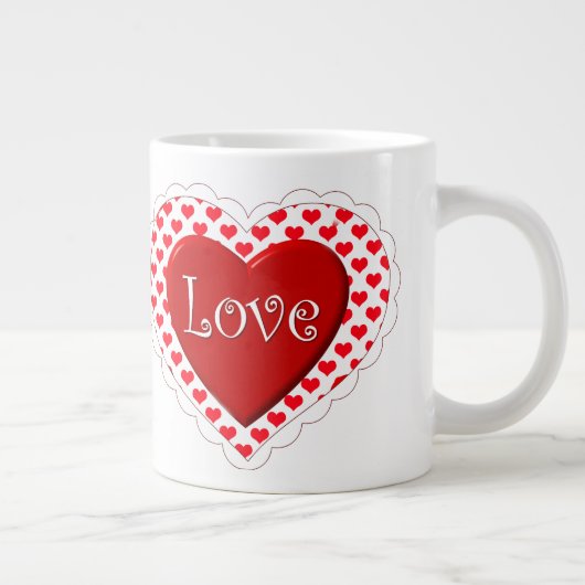 Valentines Jumbo Tasse (Rechts)