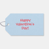 Valentine's Klasse "Du machst meinen Herz-Pop!" Geschenkanhänger (Rückseite Horizontal)