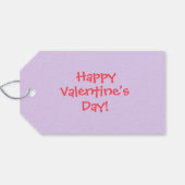 Valentine's Klasse "Du machst meinen Herz-Pop!" Geschenkanhänger (Rückseite Horizontal)