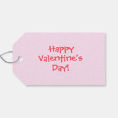 Valentine's Klasse "Du machst meinen Herz-Pop!" Geschenkanhänger (Rückseite Horizontal)