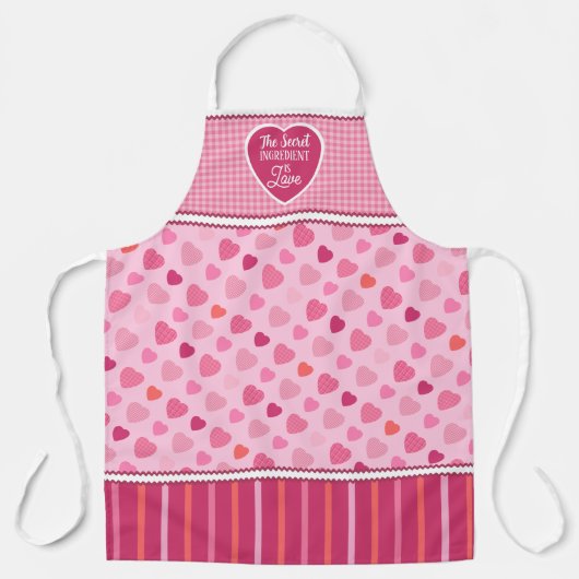 Valentines Koch Schürze (Vorderseite)