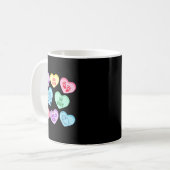 Valentines Labor And Delivery Nurse Heart Candy La Kaffeetasse (Vorderseite Links)