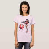 Valentines-LiebeHurts T-Shirt (Vorne ganz)