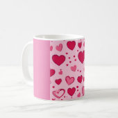 Valentines Lovers Mug : Liebe in jeder Seite Kaffeetasse (Vorderseite Links)