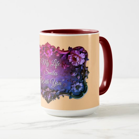 Valentine's Mugs Custom Quotes and redesign Tasse (VorderseiteRechts)
