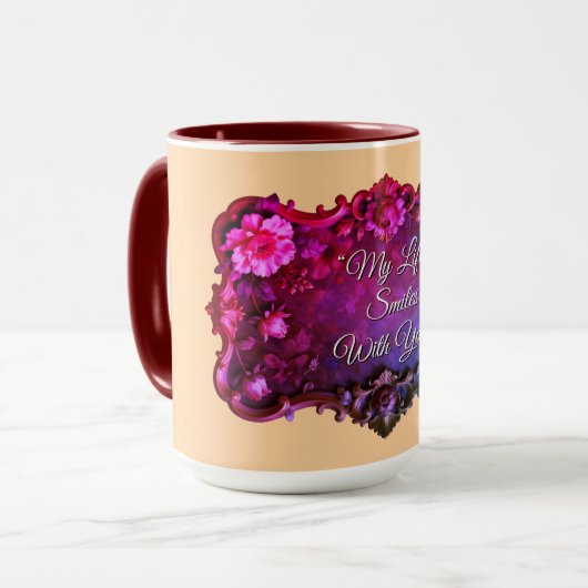 Valentine's Mugs Custom Quotes and redesign Tasse (Vorderseite Links)