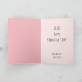 Valentines Niedlich Doll Valentines Karte (Innenseite)