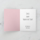 Valentines Niedlich Doll Valentines Karte (Innenseite)