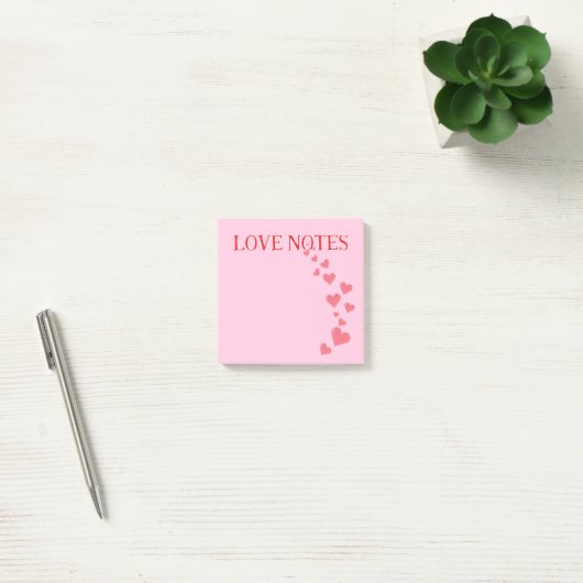 Valentine's Notes | Love Notes Post-It Notes Post-it Klebezettel (Büro)