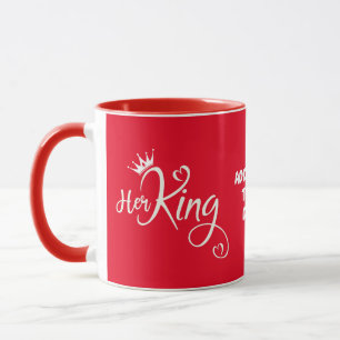 Valentines paart sein King Niedlich Couple Tasse