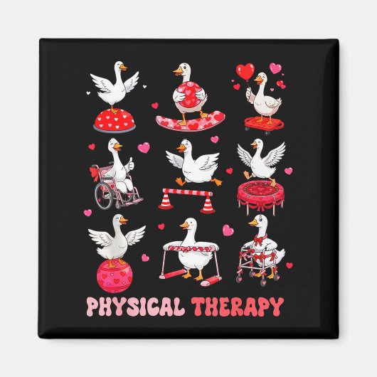 Valentines physical therapy physical therapist magnet (Vorne)
