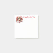 Valentines post-it klebezettel (Vorderseite)