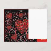 VALENTINES POSTKARTE (Rückseite)